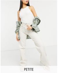 Stradivarius Denim Petite 90s Dad Jean 