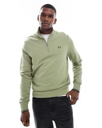 Fred Perry - Sweat à col zippé - Lyst