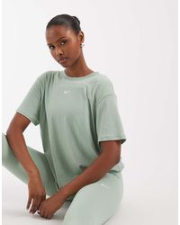 Nike - One Dri-Fit Relaxed Short Sleeve Top - Lyst