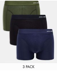 Jack & Jones - 3 Pack Trunks - Lyst
