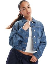 Tommy Hilfiger - – trucker-jeansjacke - Lyst