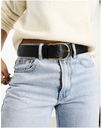 ASOS - Cintura per jeans da vita e fianchi con fibbia a mezza luna - Lyst