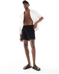 Hollister - Textured Linen Shorts - Lyst