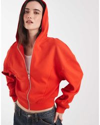 ASOS - Interlock Cropped Hoodie - Lyst