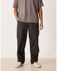 ASOS - baggy Nylon Trousers - Lyst