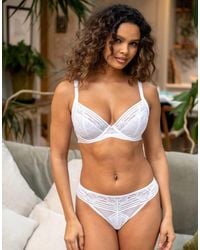 Pour Moi - Taylor Lace V Front Thong - Lyst