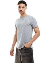 Fred Perry - Camiseta Con Cuello Redondo De - Lyst
