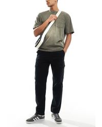 River Island - Open Hem Cargo Trousers - Lyst