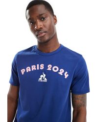 Le Coq Sportif - Paris 2024 T-shirt - Lyst