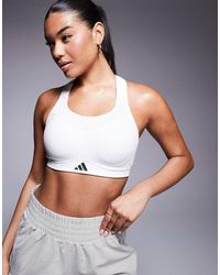 adidas Originals - Adidas Training Strength High Support Sports Bra - Lyst