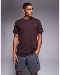 adidas Originals - Adidas training - essentials - t-shirt - marron ombré - Lyst