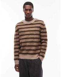 DOUBLE A by WOOD WOOD - Enker Fluffy Stripe Jumper - Lyst