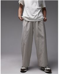 TOPMAN - Extra Wide Trousers - Lyst