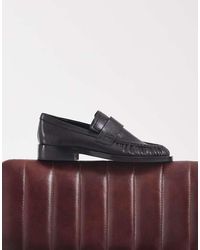 Tony Bianco - Grand Square Toe Loafers - Lyst