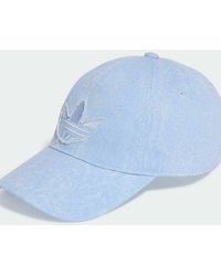 adidas Originals - Washed Denim Cap - Lyst