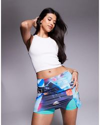 Nike - Graphic Mini Skort - Lyst