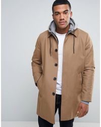 asos trench coat mens