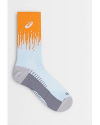 Asics - Calcetines Melocotón Y Azul Cielo De Caña Alta Run Performance - Lyst