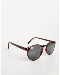 Weekday Spy - occhiali da sole arrotondati marrone