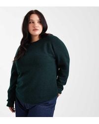 Pieces Plus - Pieces Curve High Neck Jumper - Lyst
