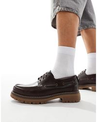 ASOS - Lace Up Boat Shoes - Lyst