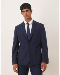 ASOS - Smal Colbert Met Wol - Lyst