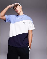 Alma de Ace - Colour Block 240gsm T-shirt - Lyst