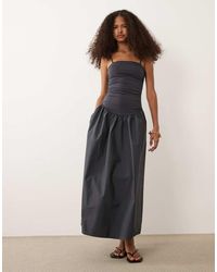 Cotton On - Romee Shirred Side Maxi Dress - Lyst