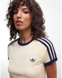 adidas Originals - Knitted T-shirt - Lyst