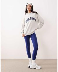 Abercrombie & Fitch - Ypb Mockneck Terry Graphic Sweatshirt - Lyst