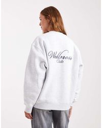 Cotton On - Plush Graphic Crew Neck Sweatshirt - Lyst