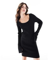 ASOS - – mini-strickkleid - Lyst