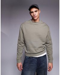 ASOS - – essentials – kastiges relaxed-fit-sweatshirt - Lyst