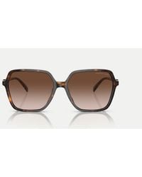 Michael Kors - Jasper Square Sunglasses With Lens - Lyst