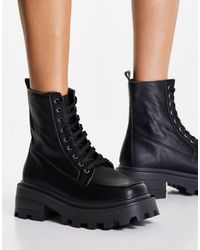 topshop flat boots