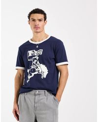 Wrangler - Ringer Tee - Lyst