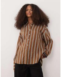 Mango - Classic Oversized Shirt - Lyst