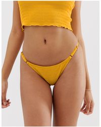 Billabong Cheeky Bikini Bottom - Yellow