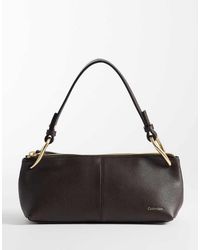 Calvin Klein - Jeans Slouchy Leather Bag - Lyst