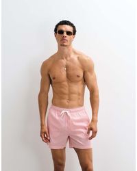 Only & Sons - Seersucker Swim Shorts - Lyst