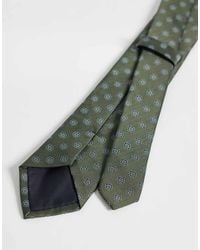 ASOS - Oval Spotted Print Necktie - Lyst