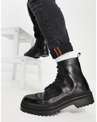 Walk London - Astoria Lace Up Boots - Lyst