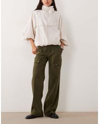 ASOS - Wide Leg Utility Cargo Trouser - Lyst