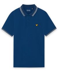 Lyle & Scott - Ss Polo Shirts Tipped Sport Core Polo - Lyst