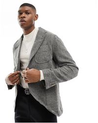 Polo Ralph Lauren - Tailored Single Breasted 2 Button Herringbone Sportscoat - Lyst