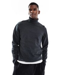 Jack & Jones - Pull à col roulé - foncé - Lyst