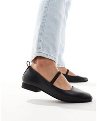 New Look - Elastic Toe Mary Jane Shoe - Lyst