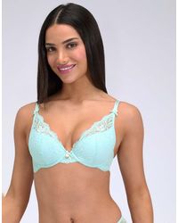Boux Avenue - Amber Lace Plunge Bra Adjustable Straps Floral Lingerie - Lyst