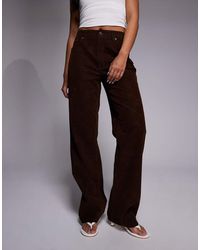GOOD AMERICAN - Better Than Suede Good True Straight Trousers - Lyst