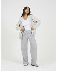 Brave Soul - Zip Through Polar Fleece Hoodie - Lyst